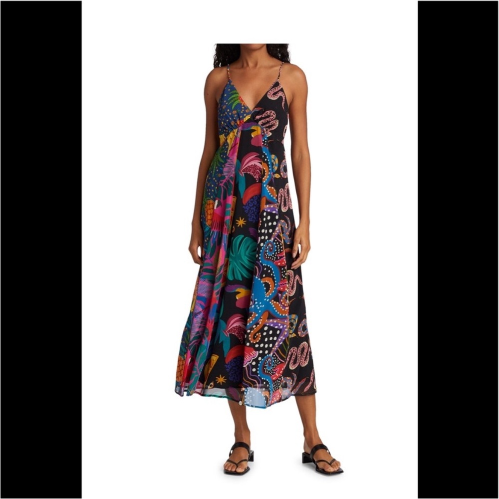 FARM RIO CECILIA MAXI DRESS 🌸